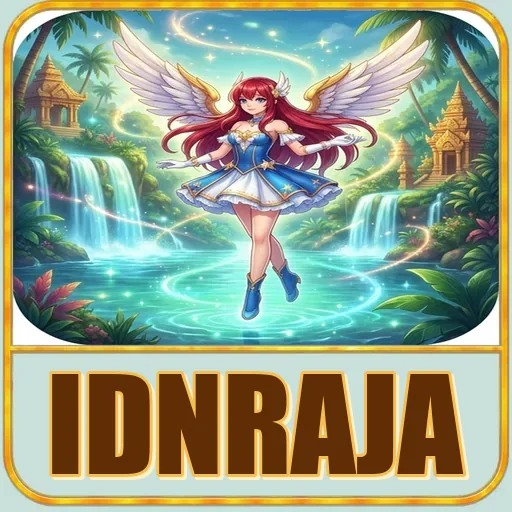 Pratinjau visual kanal unduhan idnraja APK resmi 512×512